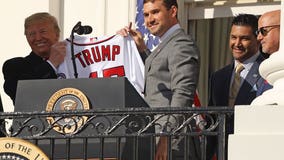 World Series champ Washington Nationals take celebration to White House