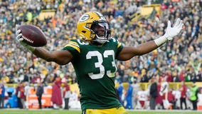 Aaron Jones leads Packers past Redskins, 20-15; LaFleur nets most wins by 1st-year Green Bay coach