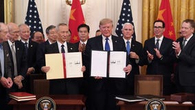 President Trump says China trade deal delivers economic justice