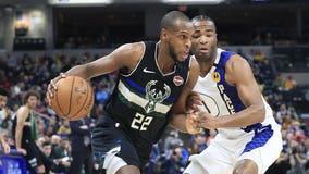 Pacers pull away late, beat Bucks 118-111