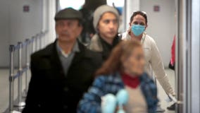 President Trump defends US over airport crowding amid virus fears