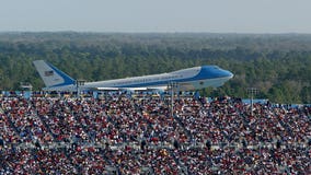 President Trump looks to rev up his base at Daytona 500