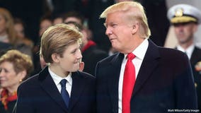 Happy birthday! President Trump's youngest son, Barron, turns 13