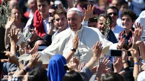 Pope Francis on Palm Sunday decries suffering from war, terrorism