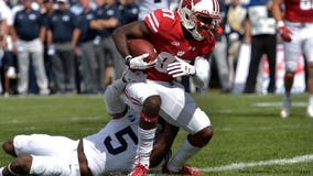 Hornibrook shines, No. 10 Wisconsin rolls 40-6 over BYU