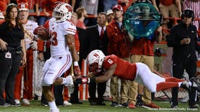 Taylor runs for 249 yards in No. 9 Badgers' 38-17 win over Huskers