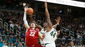 Wisconsin falls to Michigan State 76-61