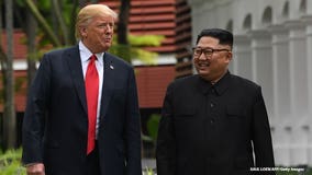 President Trump projects optimism before second North Korea summit