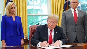 President Trump signs executive order to keep families together at border