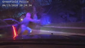 Watch: Juvenile driver arrested after pursuit of stolen vehicle by Greenfield PD; 5 others got away