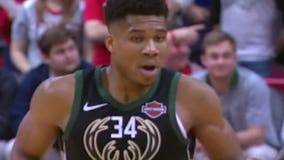 Giannis Antetokounmpo scores 27 to lead Bucks over Rockets 116-109