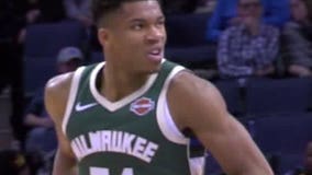 Giannis Antetokounmpo leads streaking Bucks past Grizzlies 111-101