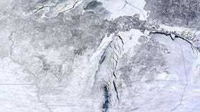 Amount of ice on Great Lakes not enough to reverse low lake levels