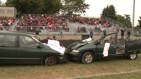 Sobering lesson: Mock crash teaches students effects of drunk, distracted driving