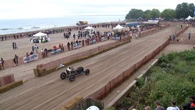 H-D 115th anniversary: Riders test their skills on the track and in the sand