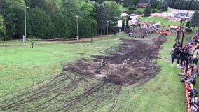 'A lot of throttle:' Riders compete in uphill battle to win H-D's 115th hill climb