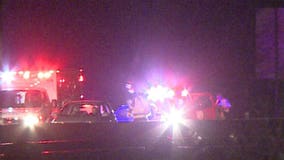 Five people, including three young children taken to the hospital after crash on 41/45 NB