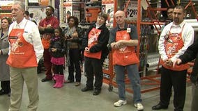 Home Depot employees honored for work with veterans