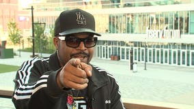 Famous rapper Ice Cube in Milwaukee promoting BIG3 basketball