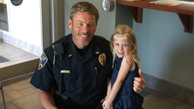 4-year-old girl creates care packages for Germantown police officers