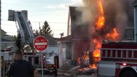 Firefighters put out large blaze near 22nd and Grant in Milwaukee