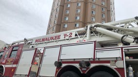 MFD: Fire in tower near Arlington and Brady contained to 1 apartment, 1 hurt
