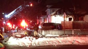 Fire crews respond to house fire in Racine