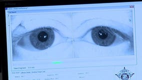 Milwaukee County Sheriff's Office demonstrates I.R.I.S. scanning technology used to identify offenders