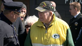 Man in his 90s honors father killed in the line of duty at Racine County Law Enforcement Memorial ceremony