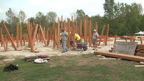 "This is a small hiccup:" Vandals strike 'Kayla's Playground' days after ground was broken