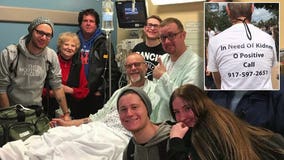 Dying dad of 5 gets kidney transplant thanks to T-shirt he made for Disney World trip