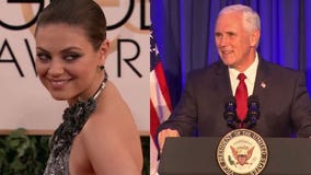 Actress Mila Kunis donates to Planned Parenthood monthly in VP Pence's name