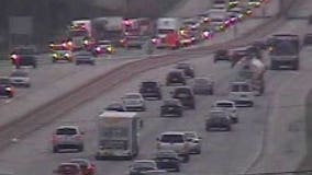 Right lane on SB I-94 near Puetz Rd. closed due to diesel spill