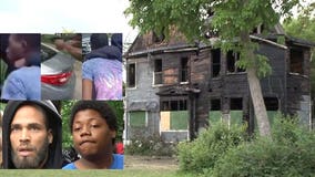 4 sought in arson, shots fired near 40th and Lloyd; police say no evidence to suggest missing girls were there