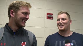 Brothers turned teammates, Wisconsin's Beau and Luke Benzschawel "couldn't be happier"