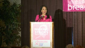 Supporters kick off Making Strides Against Breast Cancer event