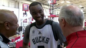 Milwaukee Bucks Marcus Landry playing right where he wants to be; "I just thank God for this opportunity"