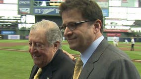 "He got to share this with me for 10 years:" Mark Attanasio emotional on first Opening Day without his father