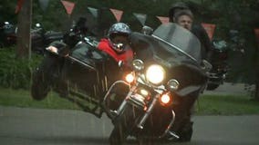 FOX6's Ted Perry takes part in Harley ride to MDA camp