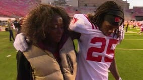 "I'm proud as a mom:" He's the best running back in college football, and Melvin Gordon's mom is thrilled