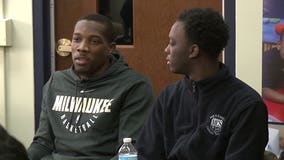 "Real important:" Eric Bledsoe visits Messmer Catholic Schools as part of Bucks' mentorship program