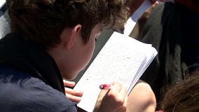 "If I were president, I would..." 3,000 kids try to break world record in Philadelphia during DNC