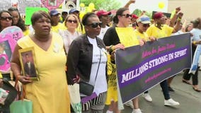 "Let our voices be heard:" Maria Hamilton leads Million Moms March to protest racially charged deaths