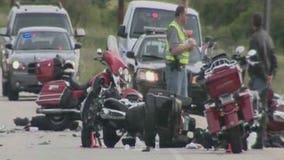 Man accused of driving into motorcycles now jailed