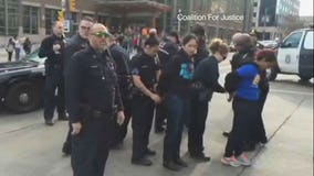 Protest over racial profiling begins on Marquette campus, ends at County Jail after four arrested