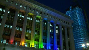 Northwestern Mutual lights up to show support for Orlando