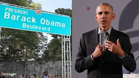 'A president for everybody:' Stretch of road in Los Angeles renamed Obama Boulevard