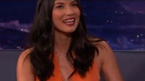 "I love it in Green Bay:" Aaron Rodgers' girlfriend, Olivia Munn talks to Conan about life in Titletown