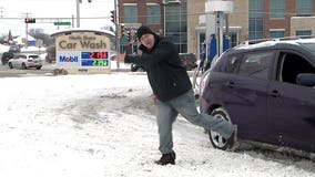 "Love to be outside:" Ozaukee County residents take it slow and enjoy the snow