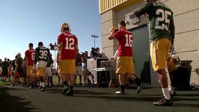 "You just gotta play your best football:" Green Bay Packers lace up for first day of training camp